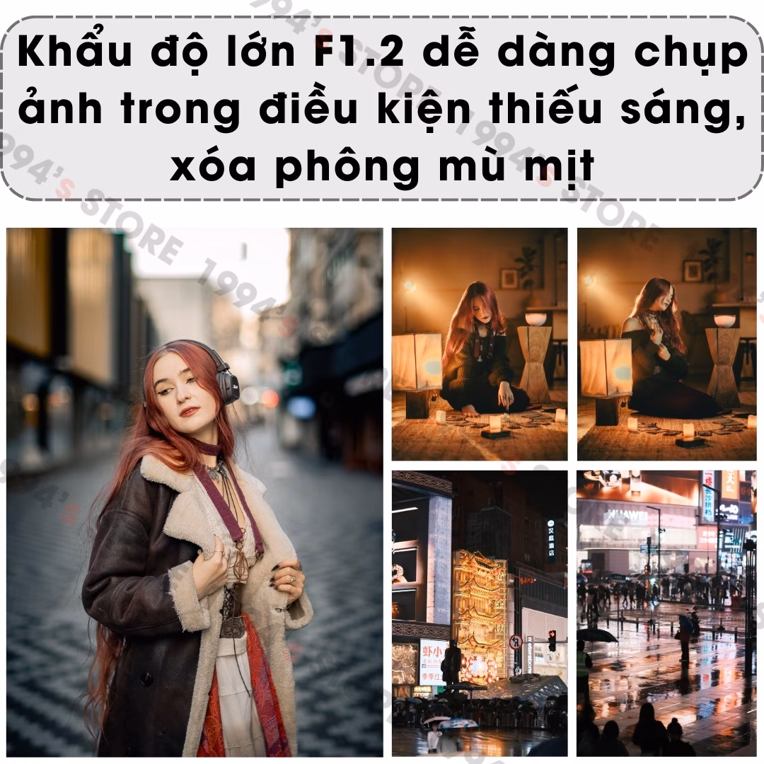 7Artisans 50mm F1.2 – Lens chân dung xóa phông