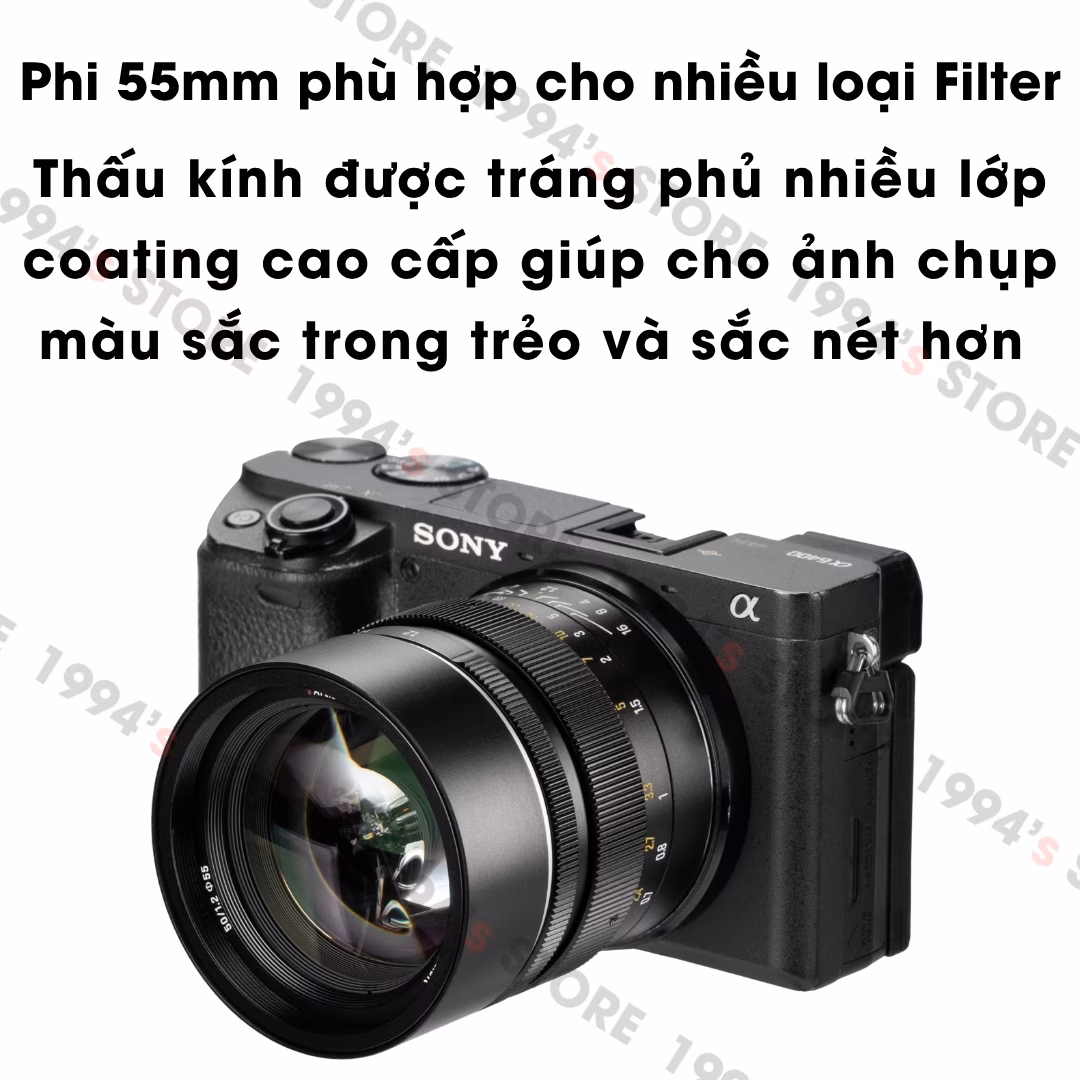 7Artisans 50mm F1.2 – Lens chân dung xóa phông