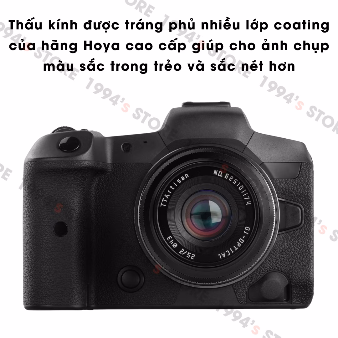 Ống kính 25mm F2 cho Canon EOS M / EOS R