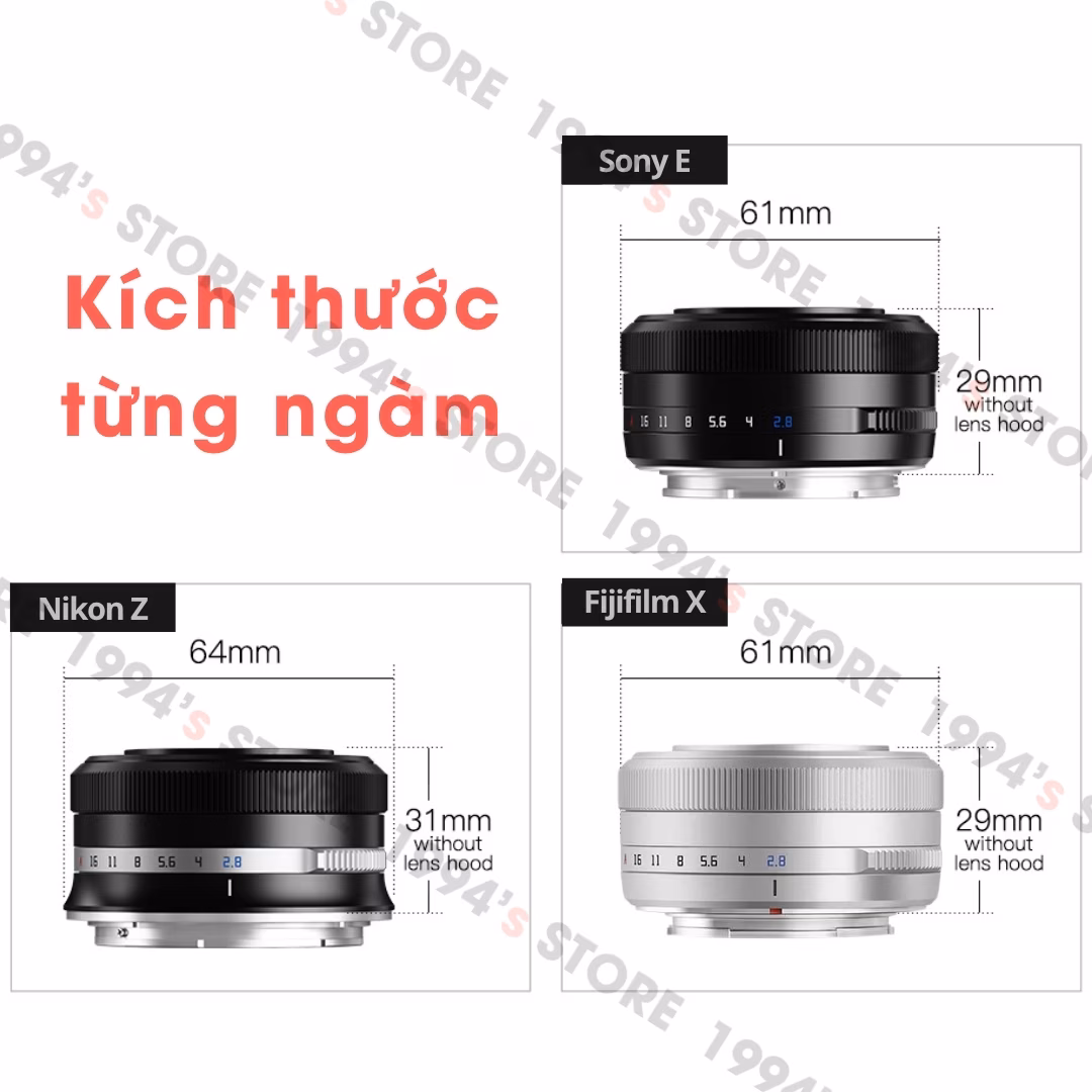 Lens AF cho Fujifilm X-E4 X-T5 X-S20