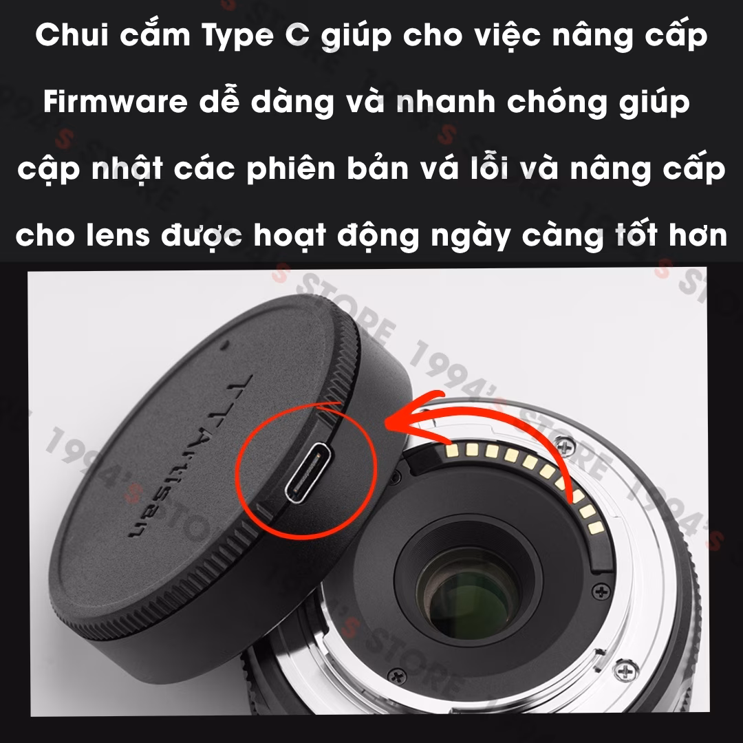 Ống kính lấy nét tự động cho Sony A6000 A6400 ZV-E10