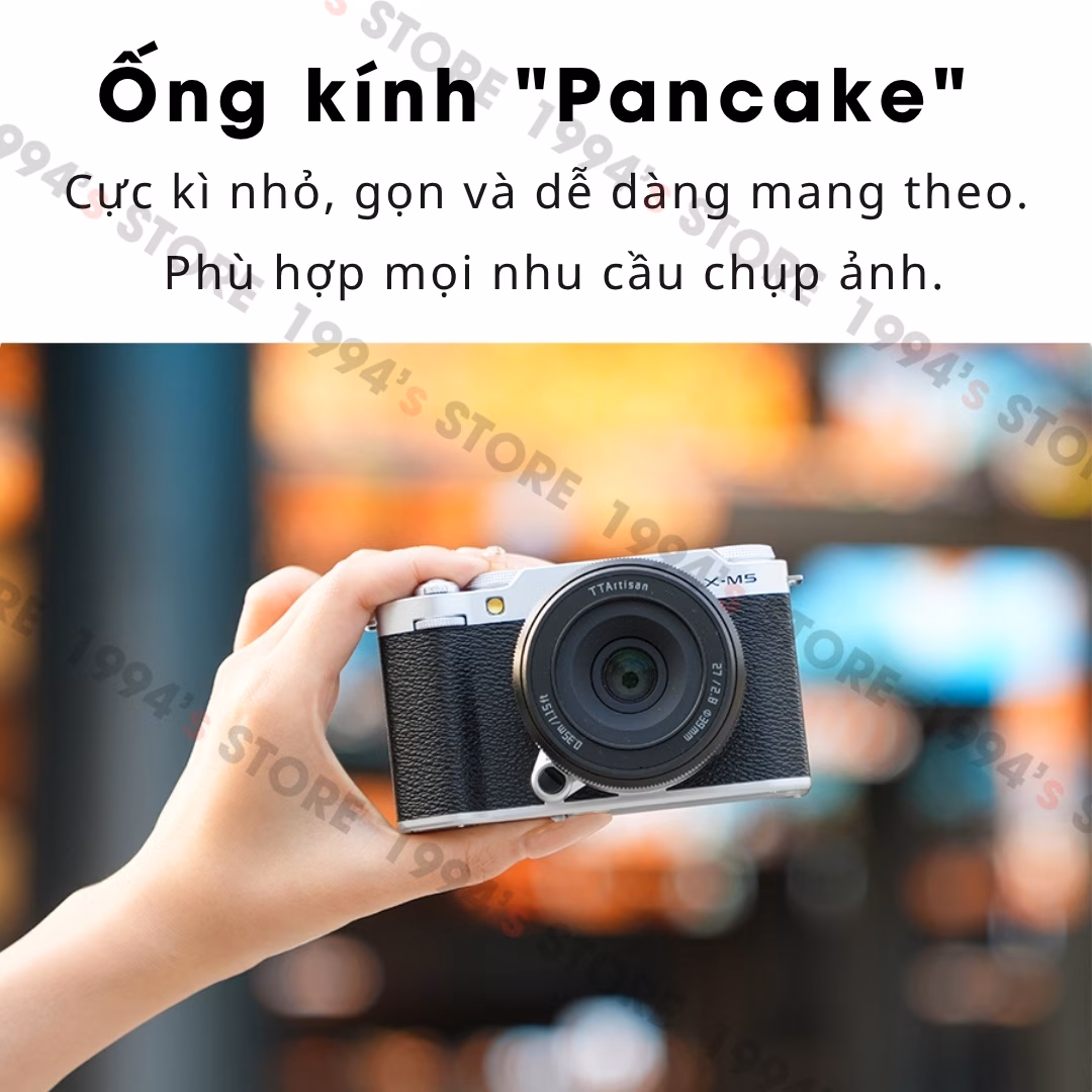 Ống kính TTArtisan 27mm F2.8 AF Việt Nam