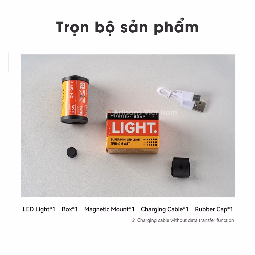 Đèn Led máy ảnh phong cách Retro