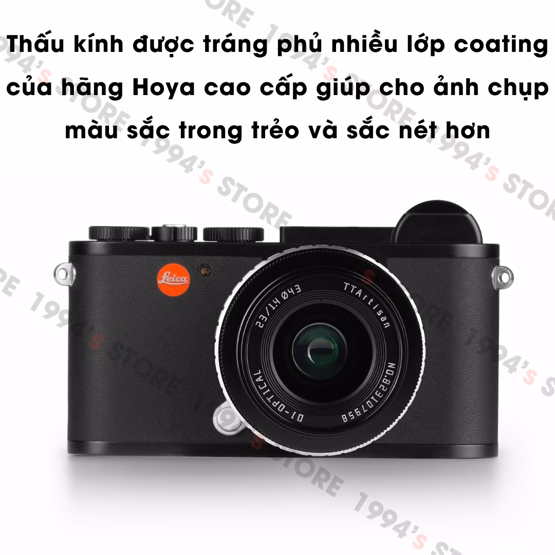 TTArtisan 23mm F1.4 bảo hành 12 tháng
