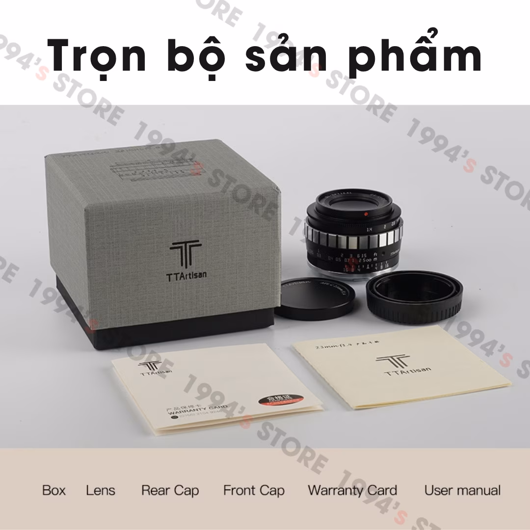 TTArtisan 23mm F1.4 ngàm Nikon Z (Z50, Z30, Zfc)