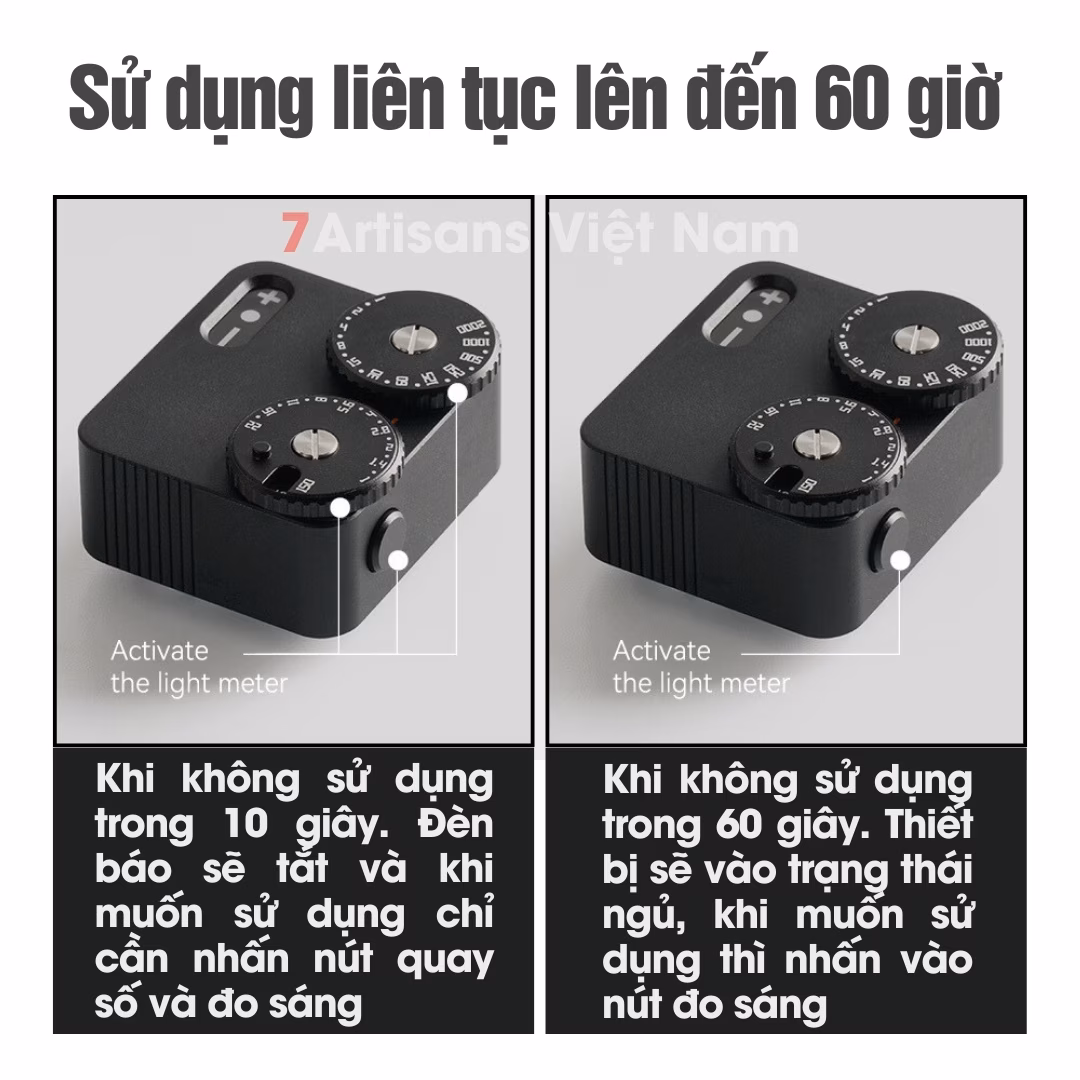 TTArtisan Light Meter II – Thiết bị đo sáng dành cho máy ảnh film