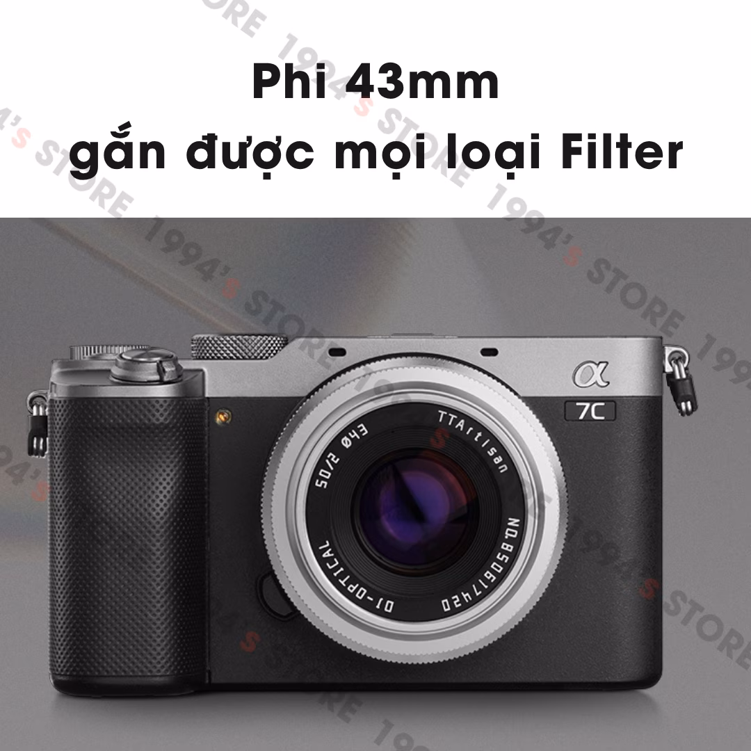 TTArtisan 50mm F2 cho Sony E-mount