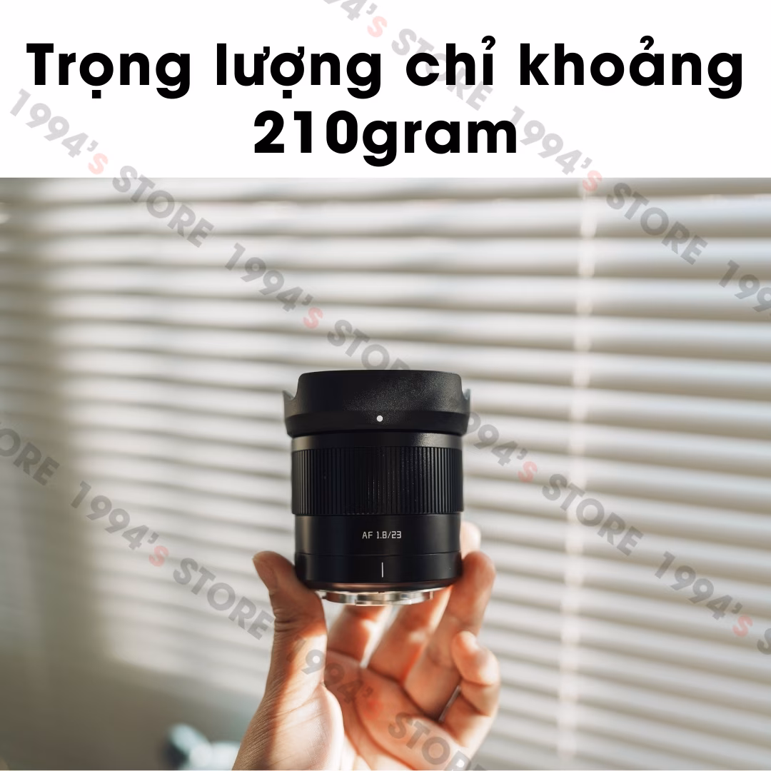 TTArtisan AF 23mm F1.8 – Lens góc rộng đa dụng