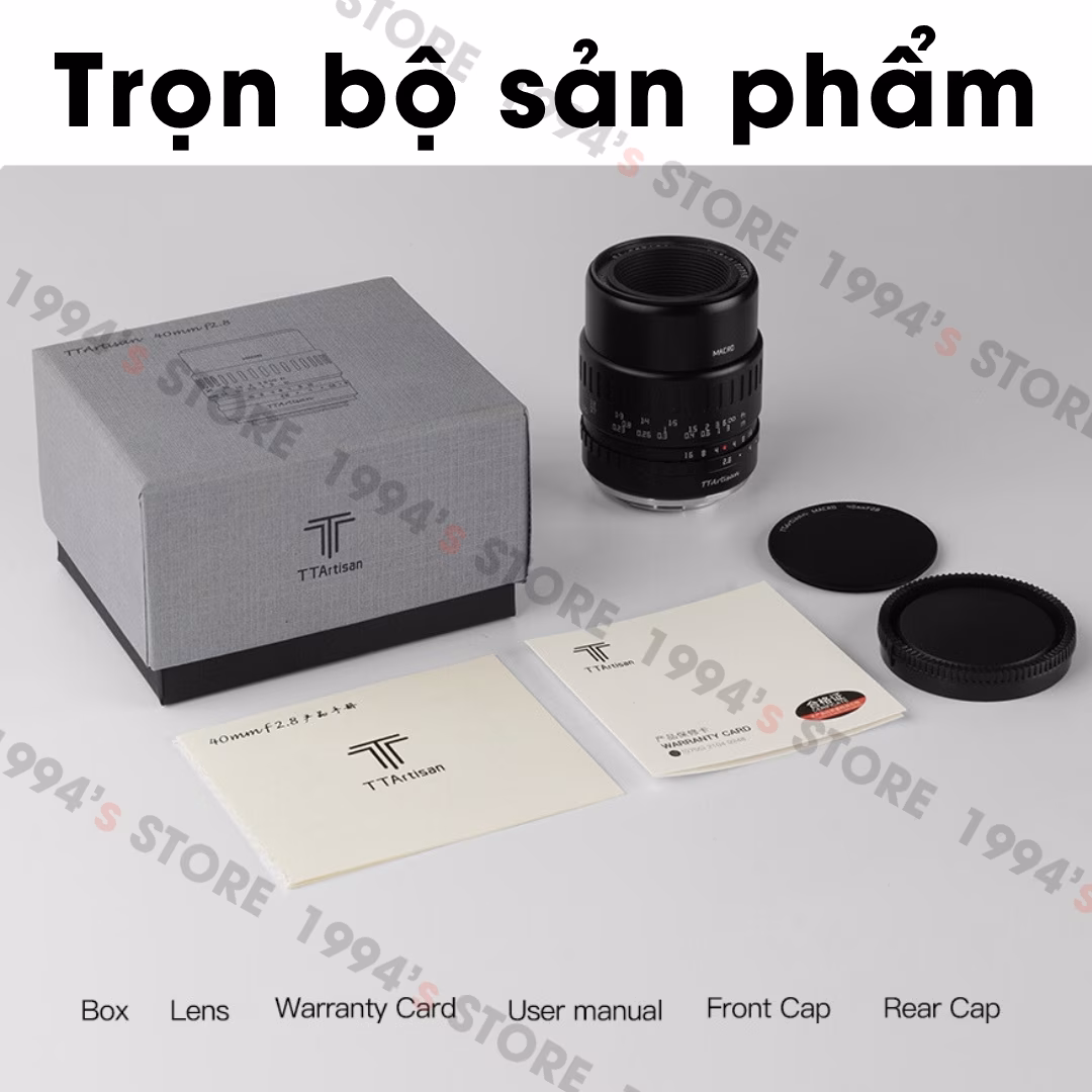 Lens macro cho Sony E-mount (Crop)
