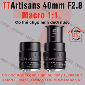 TTArtisan 40mm F2.8 Macro 1:1 – Chân dung