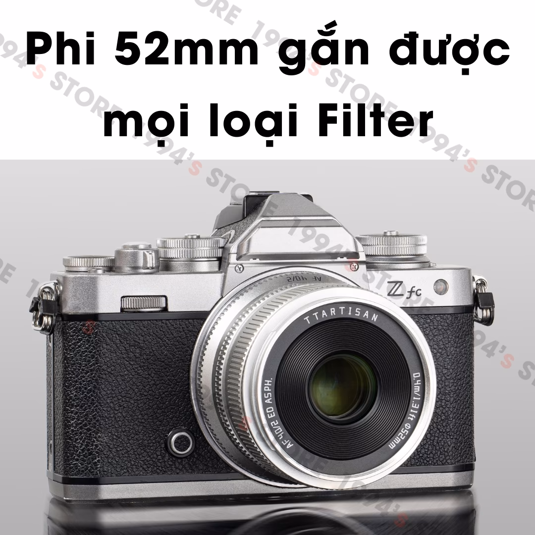 Lens TTArtisan 40mm F2 cho Sony E