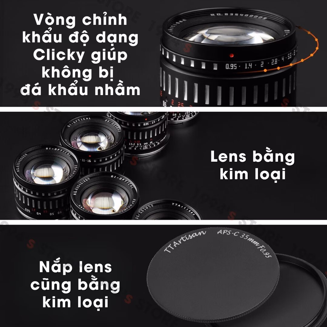 TTArtisan 35mm F0.95 cho Sony E