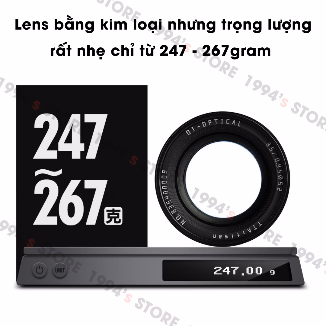 TTArtisan 35mm F0.95 – Siêu đa dụng khẩu độ lớn