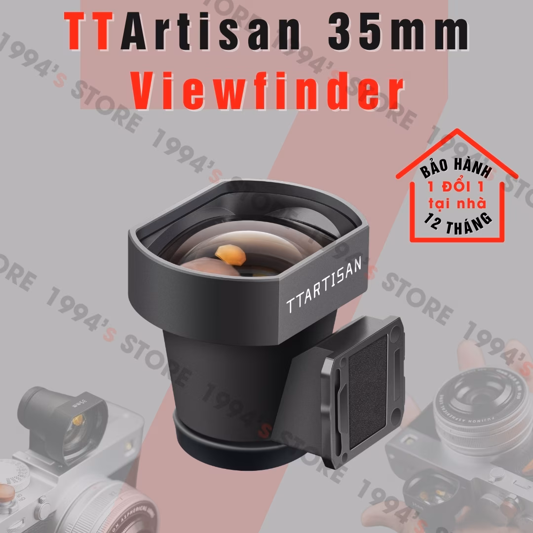 Kính Ngắm TTArtisan 35mm Viewfinder Cho Ricoh GR, Fujifilm, Leica, Máy Ảnh Film