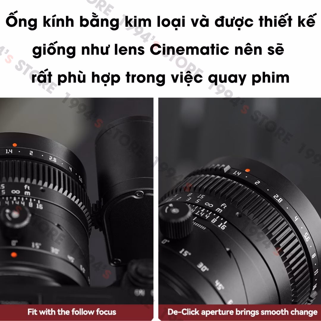 TTArtisan 50mm F1.4 TILT mới 100%