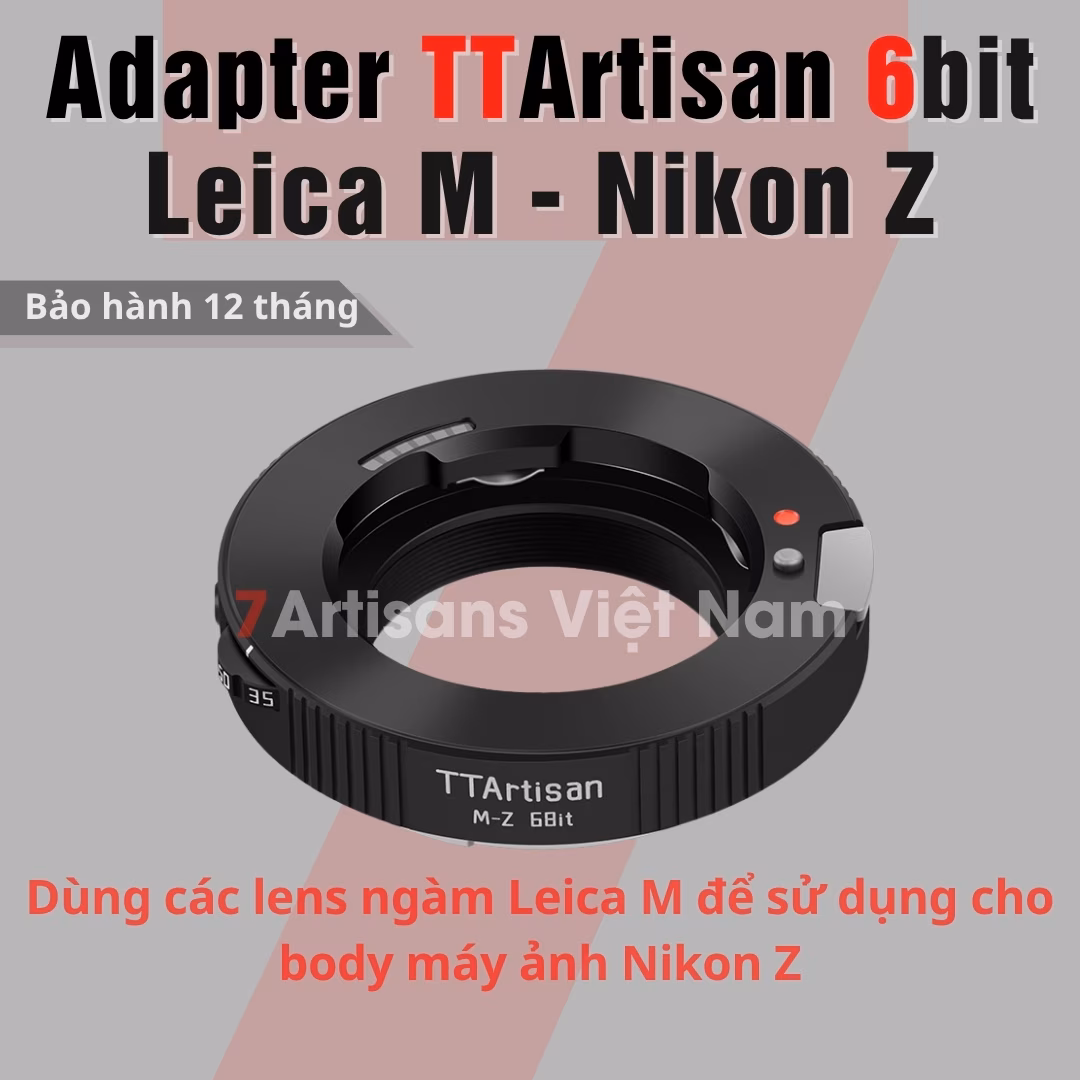 Ngàm chuyển hỗ trợ chống rung máy ảnh Nikon Z