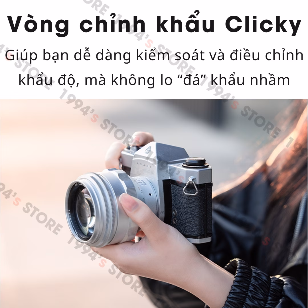 Ống kính chân dung bokeh xoáy
