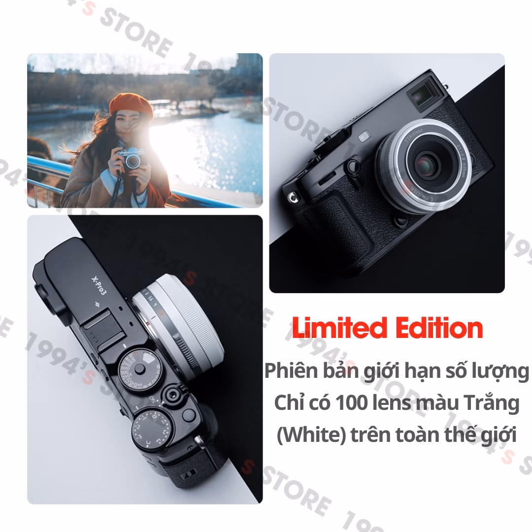 TTArtisan 27mm F2.8 White chính hãng