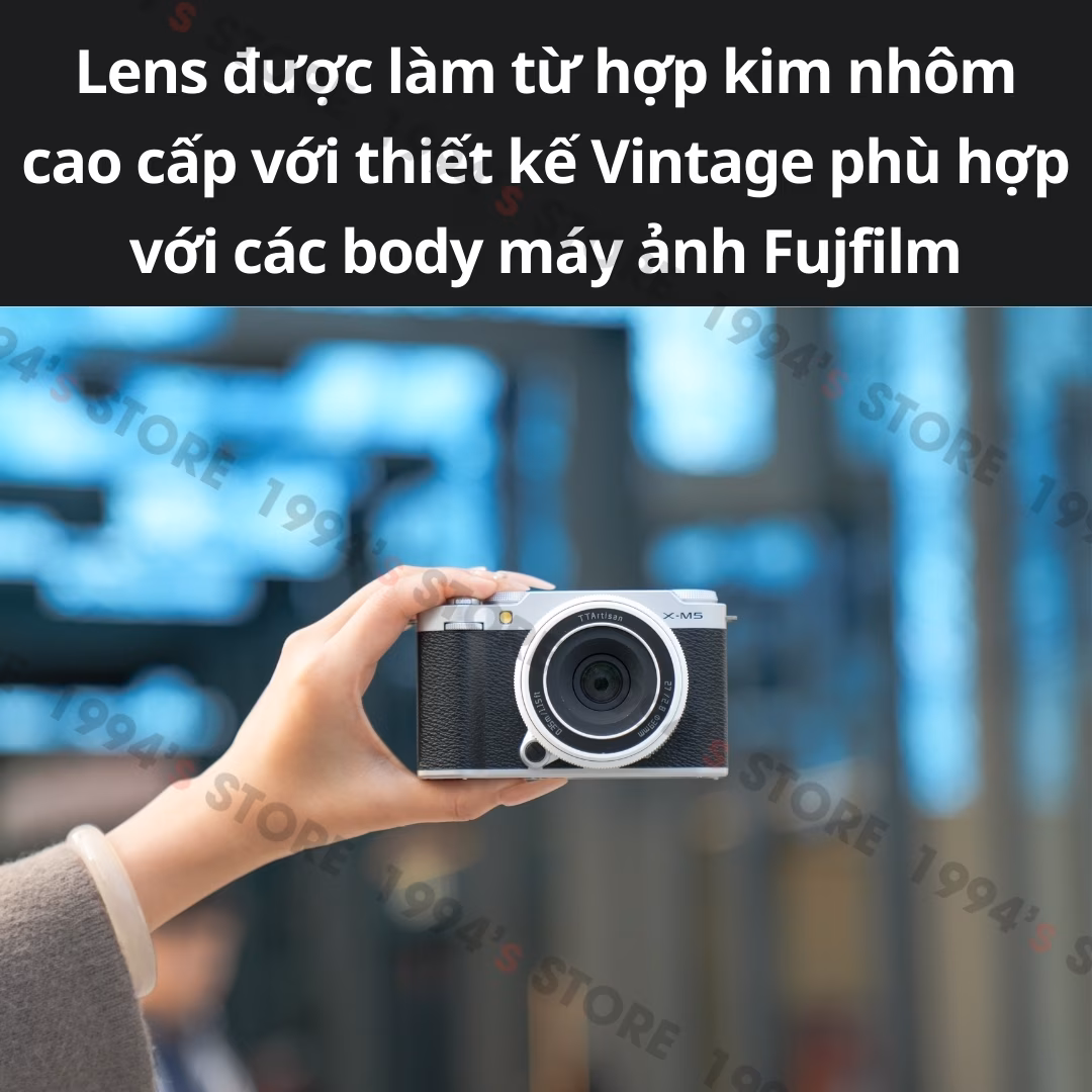 TTArtisan 27mm F2.8 cho Sony E-mount trắng