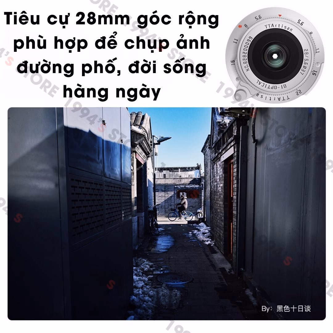 Ống kính TTArtisan 28mm F5.6 chính hãng
