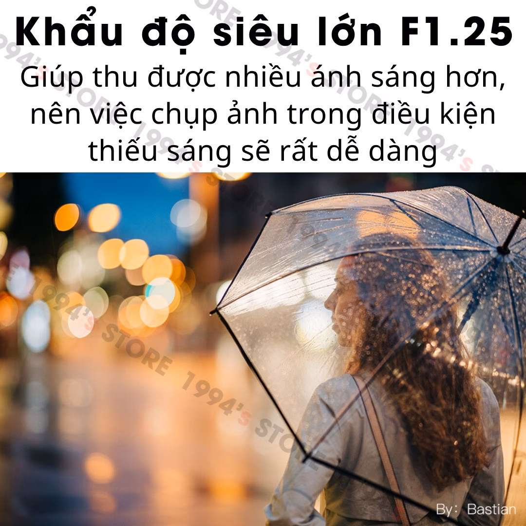 Ống Kính TTArtisan 90mm F1.25 - Lens Chân Dung Khẩu Đại Siêu Xóa Phông