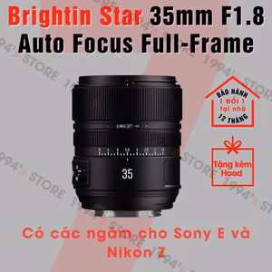 Brightin Star 35mm F1.8 AF - Lens đa dụng cho Full-Frame