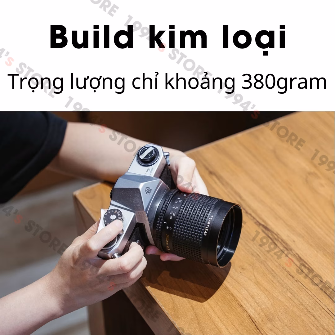 TTArtisan 250mm F5.6 Reflex Doughnut Bokeh Full-Frame – Siêu chân dung xóa phông