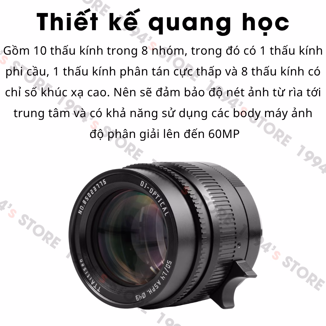 TTArtisan 50mm F1.4 cho Nikon Z