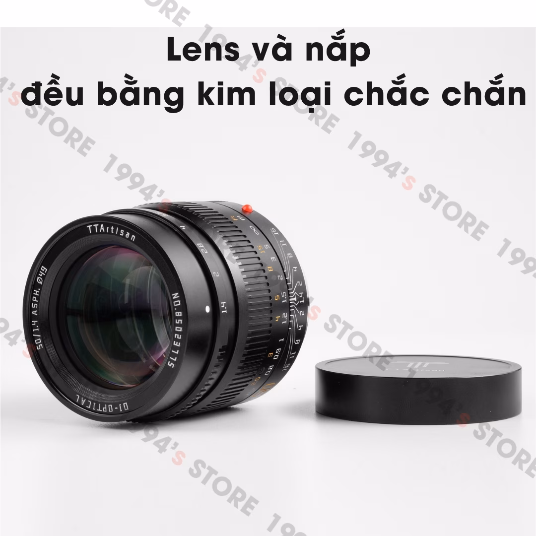 TTArtisan 50mm F1.4 ASPH lens Full-Frame