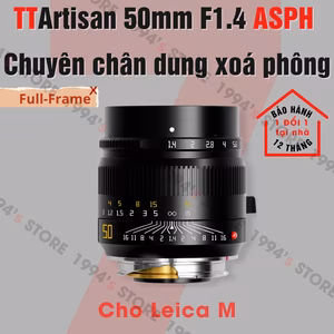 TTArtisan 50mm F1.4 ASPH lens Full-Frame cho Leica M