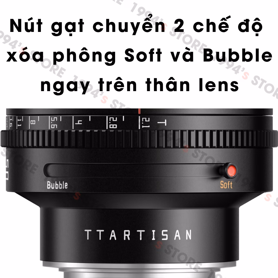 Lens cine bokeh bong bóng (Bubble Bokeh)