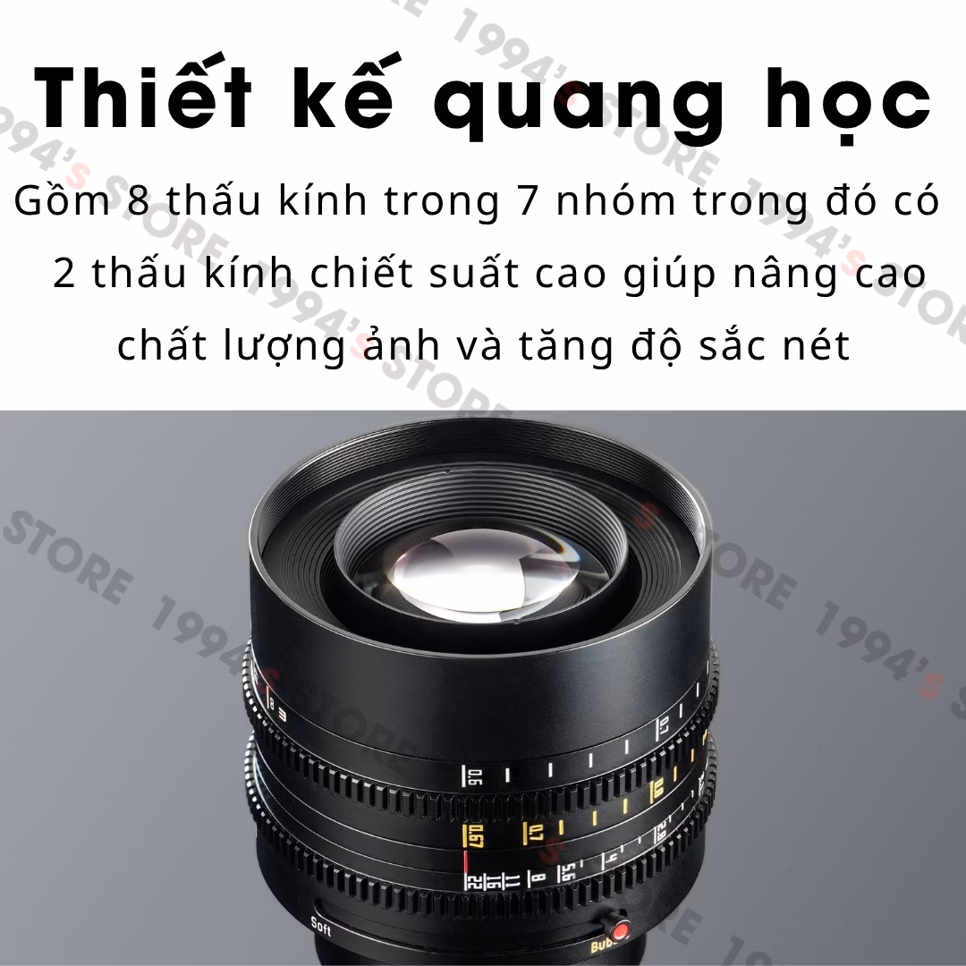 Đánh giá TTArtisan 85mm T2.1 Cine