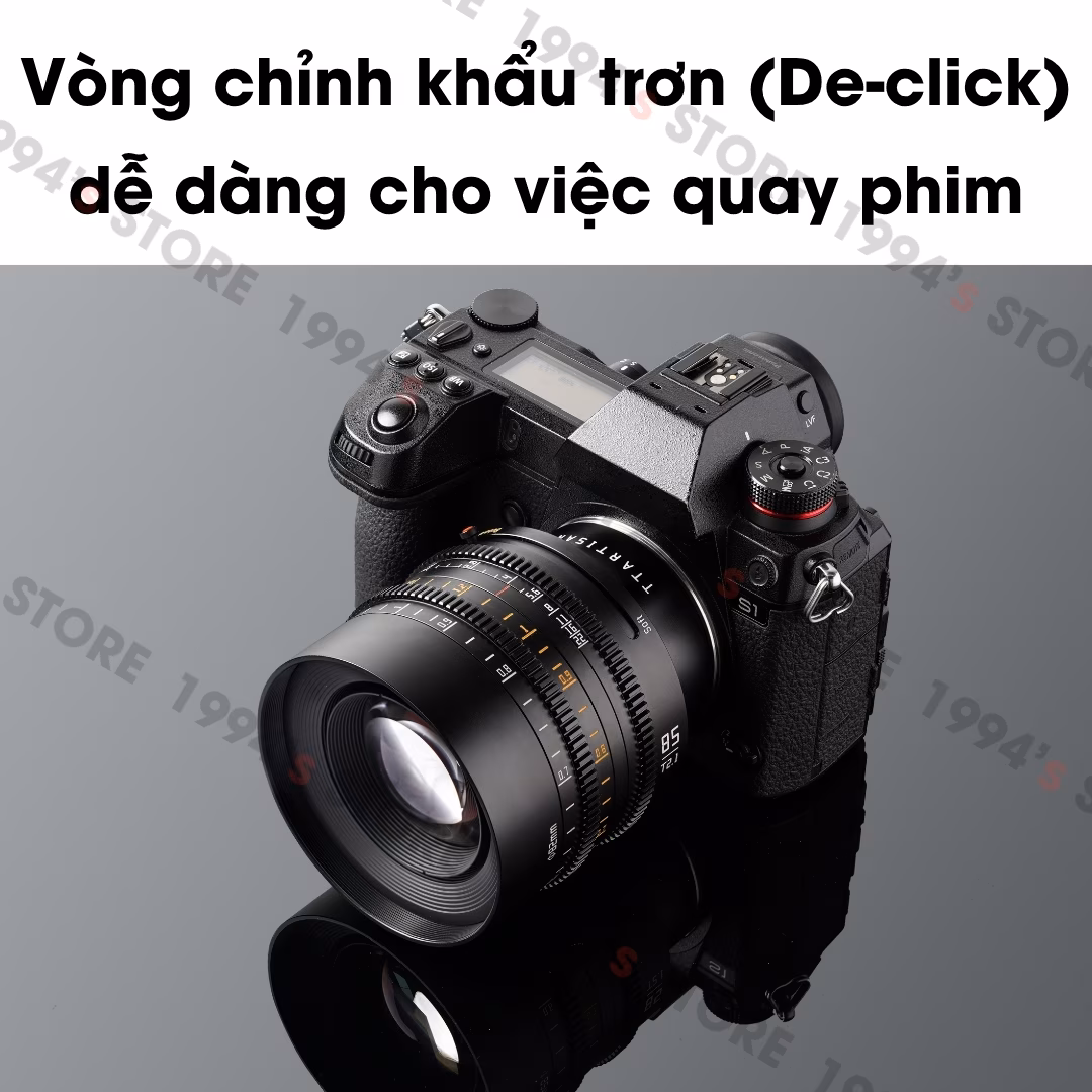 Lens Cine xóa phông bong bóng