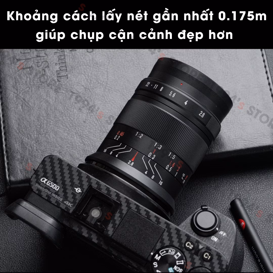 Ống kính 7Artisans  60mm F2.8 Mark II Macro 1:1 - Chuyên chụp sản phẩm
