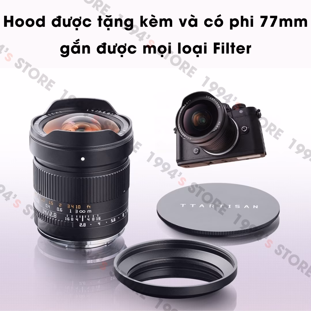 TTArtisan 14mm F2.8 ASPH giá bao nhiêu