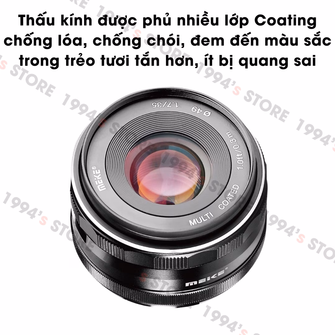 Đánh giá lens Meike 35mm F1.7