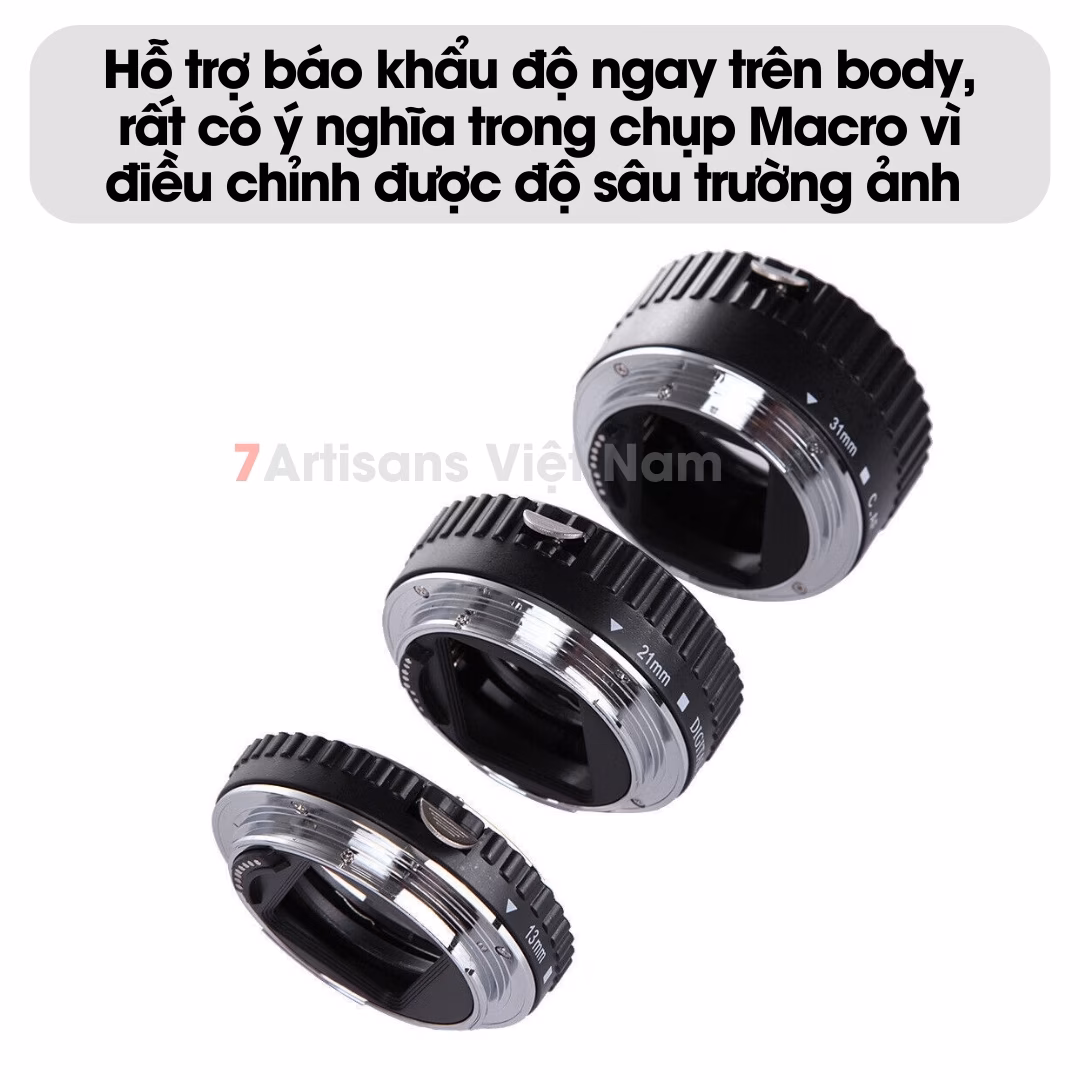 Combo 3 Tube Macro Meike