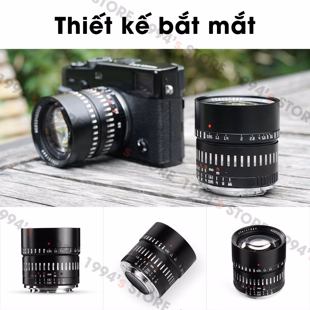 TTArtisan 50mm F0.95 – Chân dung xóa phông