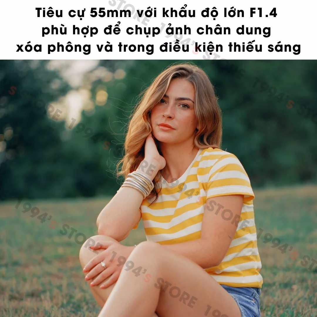 Lens Meike 55mm F1.4 cho Fujifilm FX