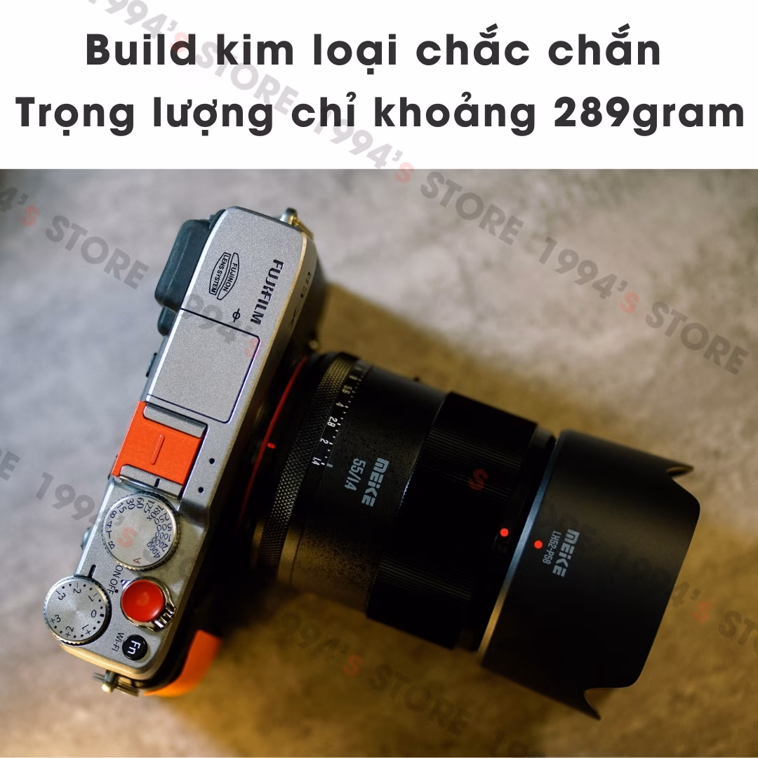 Đánh giá Meike 55mm F1.4 NEO AF