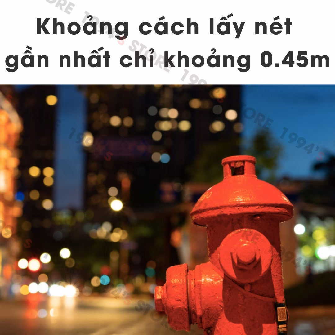 Lens chân dung khẩu độ siêu lớn F0.95