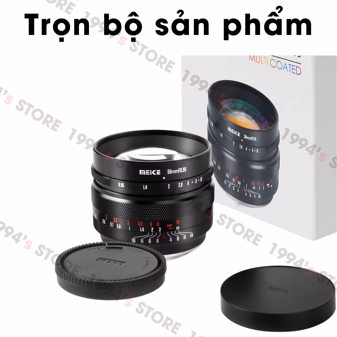 Meike 50mm F0.95 thấu kính ED chống viền tím