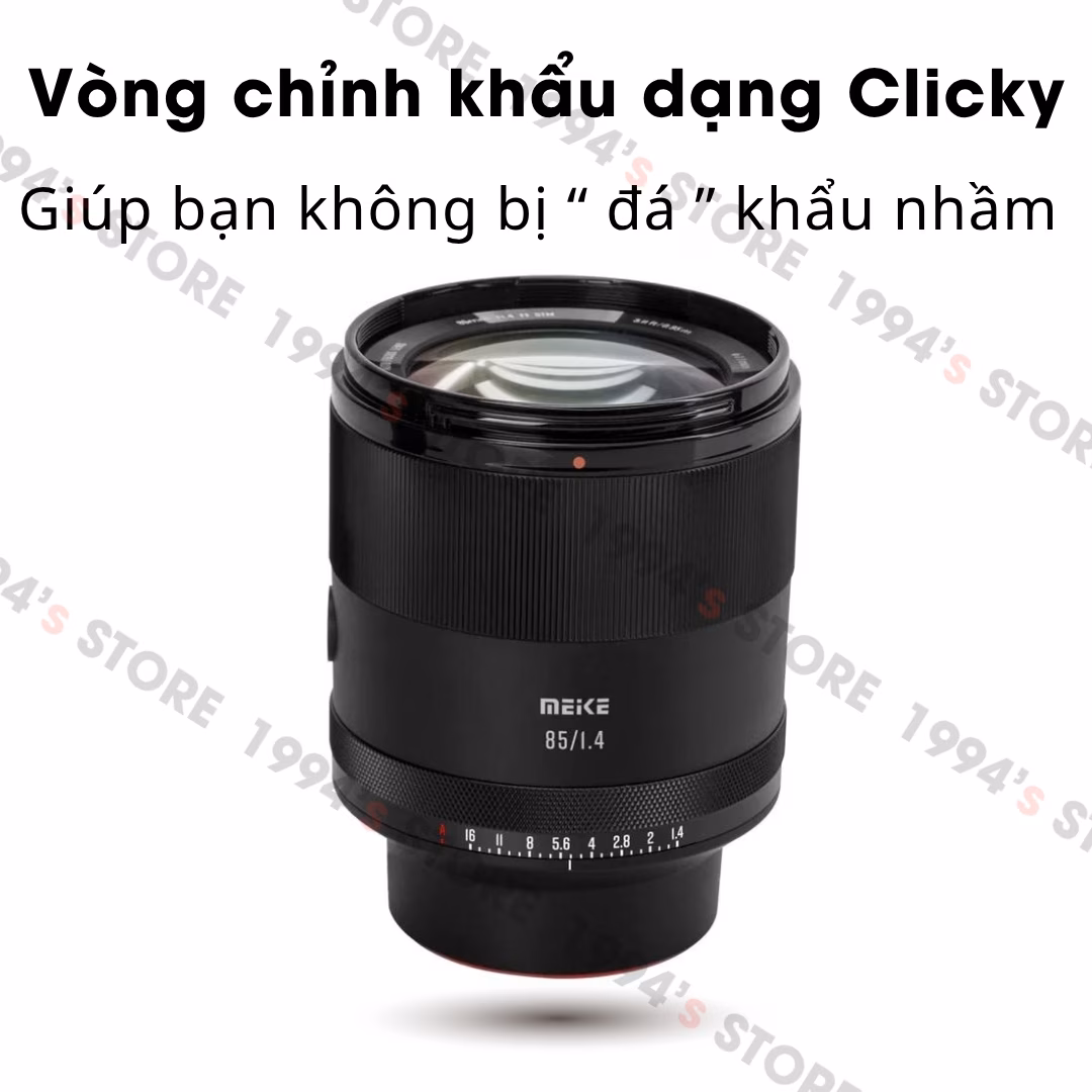 Lens có nút chuyển AF/MF nhanh Meike