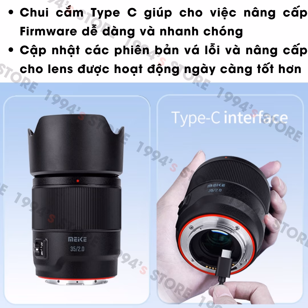 Lens Meike 35mm F2 SE cho Sony E/FE