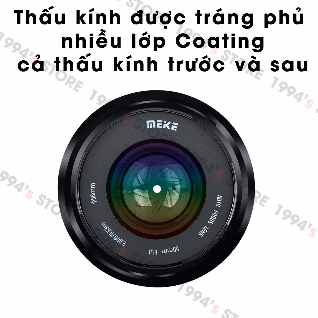 Đánh giá chi tiết Meike 50mm F1.8 AF