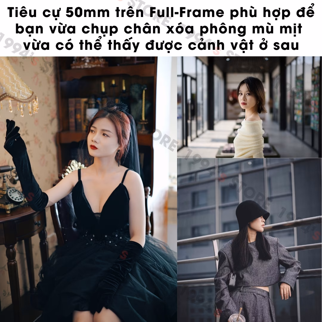 Ống kính Meike 50mm F1.8 AF chính hãng