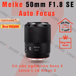 Meike 50mm F1.8 – Lấy nét tự động siêu nhanh dành cho Full-Frame