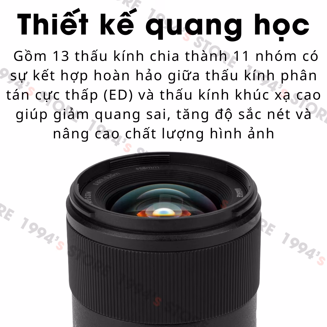 Ống kính Meike 23mm F1.4 NEO chính hãng