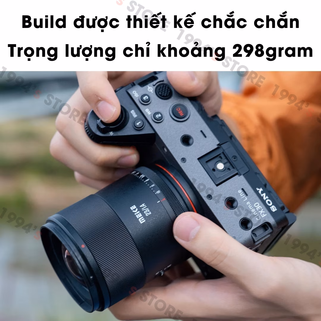 Lens 23mm lấy nét tự động motor STM siêu êm