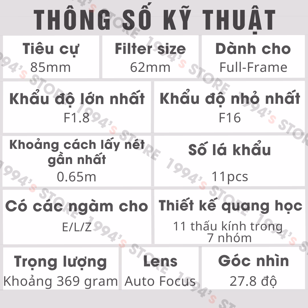 Meike 85mm F1.8 SE II hỗ trợ lấy nét mắt Eye-AF